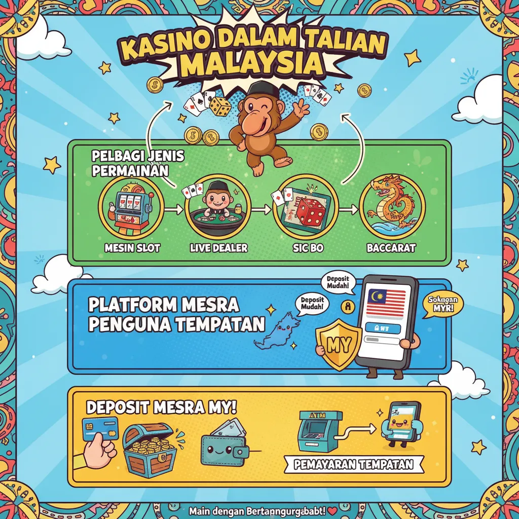 Panduan Komprehensif Mengenai Operasi dan Pemilihan Kasino Dalam Talian di Malaysia